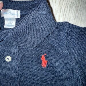 Ralph Lauren Infant Dark Blue Short Sleeve Polo